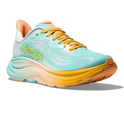 Hoka Men's Clifton 10 - BlackToe Running#colour_blue-spark-white