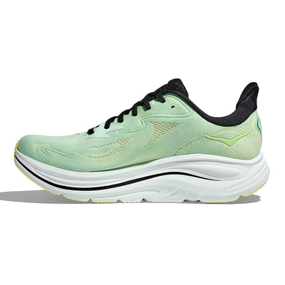 Hoka Men's Clifton 10 - BlackToe Running#colour_mint-fluorite-luna-moth