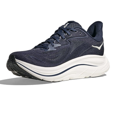 Hoka Men's Clifton 10 - BlackToe Running#colour_navy-white