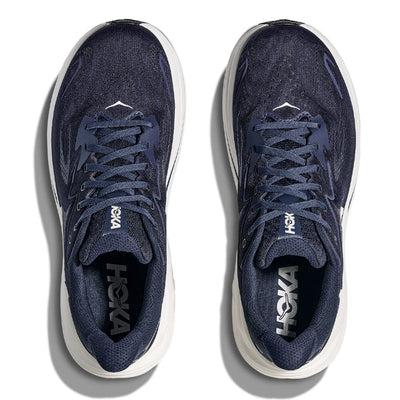 Hoka Men's Clifton 10 - BlackToe Running#colour_navy-white