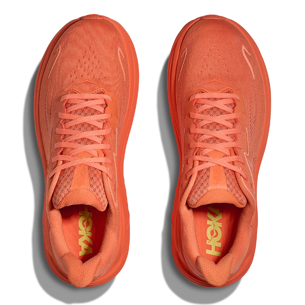Hoka Men's Clifton 10 - Global Running Day - BlackToe Running#colour_persimmon