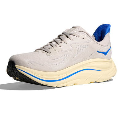 Hoka Men's Clifton 10 - BlackToe Running#colour_stucco-virtual-blue