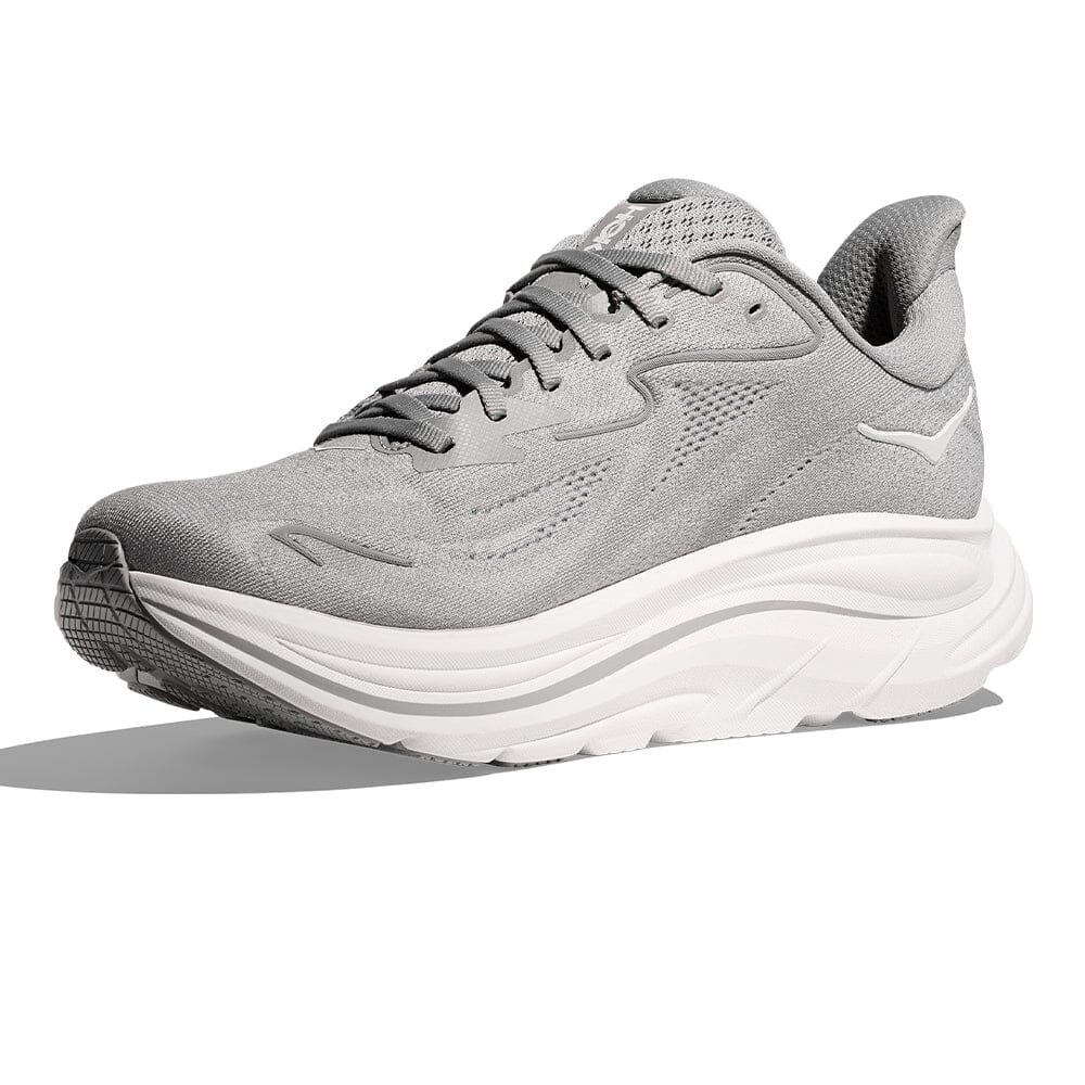 Hoka Men's Clifton 10 - BlackToe Running#colour_stellar-grey-stardust
