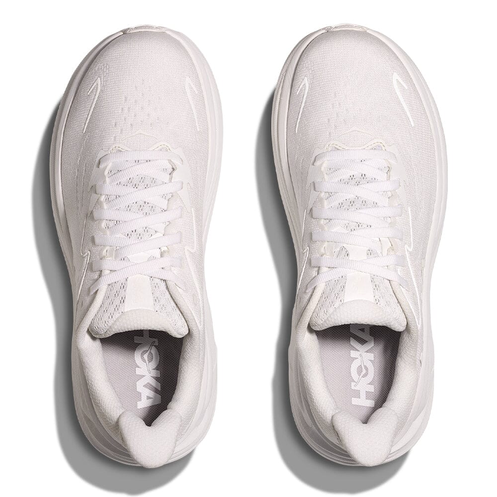 Hoka Men's Clifton 10 - BlackToe Running#colour_white-white