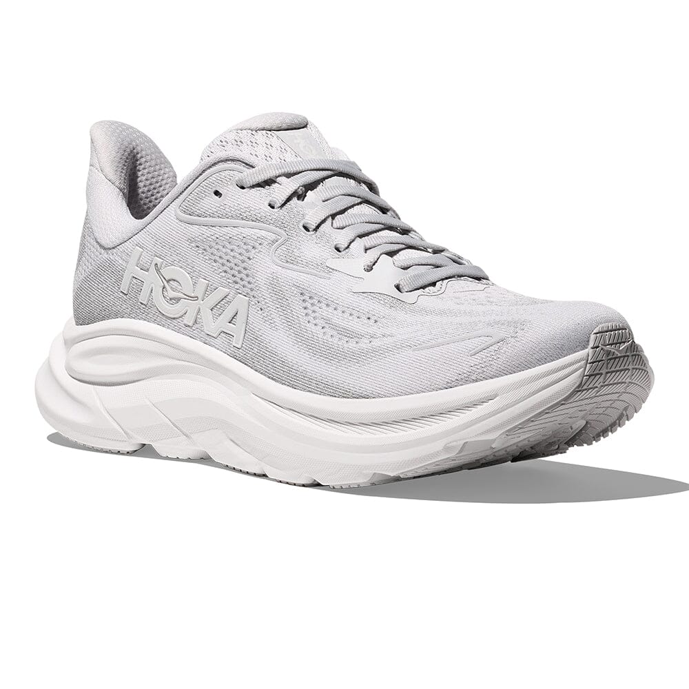 Hoka Women's Clifton 10 - BlackToe Running#colour_cosmic-grey-stardust