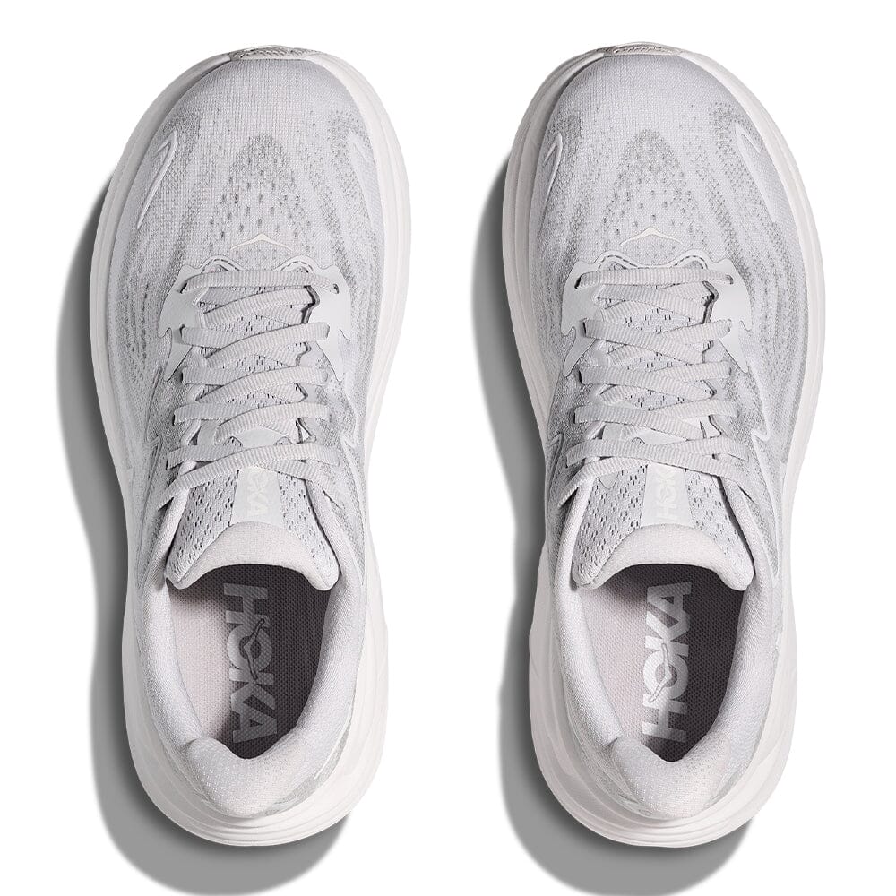 Hoka Women's Clifton 10 - BlackToe Running#colour_cosmic-grey-stardust