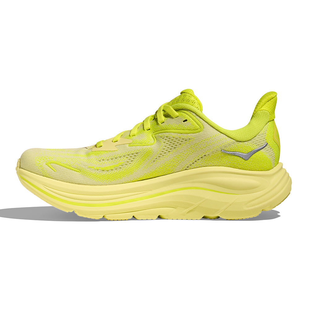 Hoka Women's Clifton 10 - BlackToe Running#colour_neon-hoka-citrus-sunlight