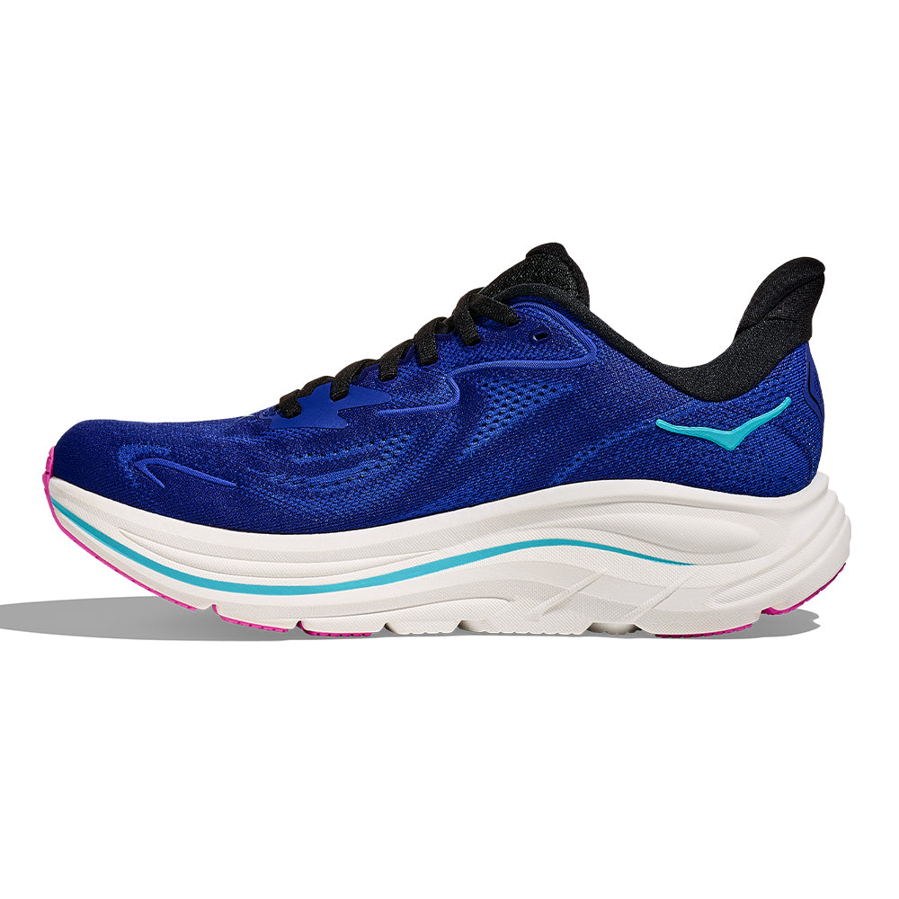 Hoka Women's Clifton 10 - BlackToe Running#colour_night-sky-ultramarine