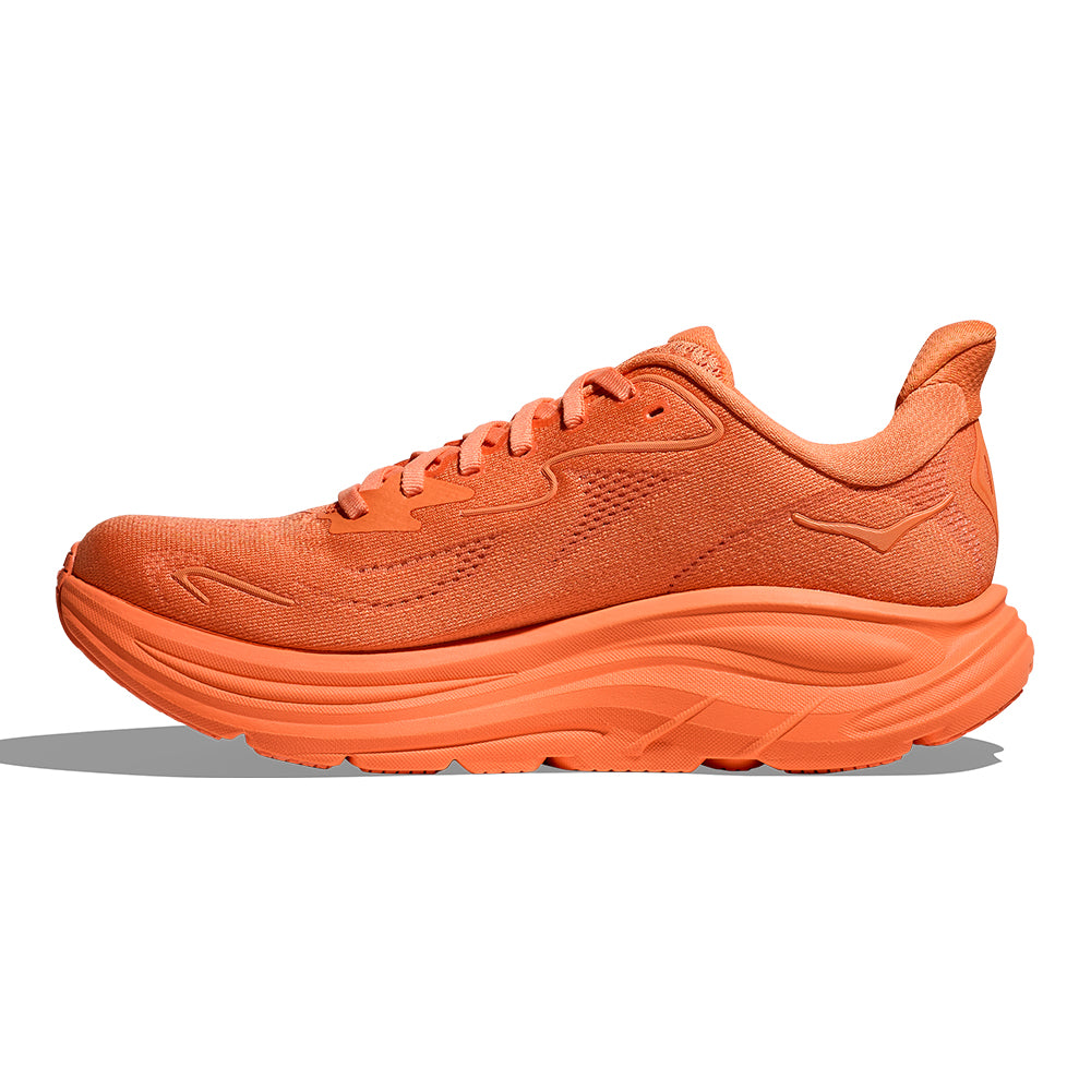 Hoka Women's Clifton 10 - Global Running Day - BlackToe Running#colour_persimmon