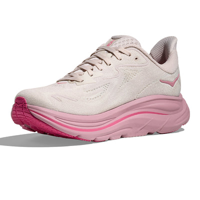 Hoka Women's Clifton 10 - BlackToe Running#colour_rose-cream-dried-rose