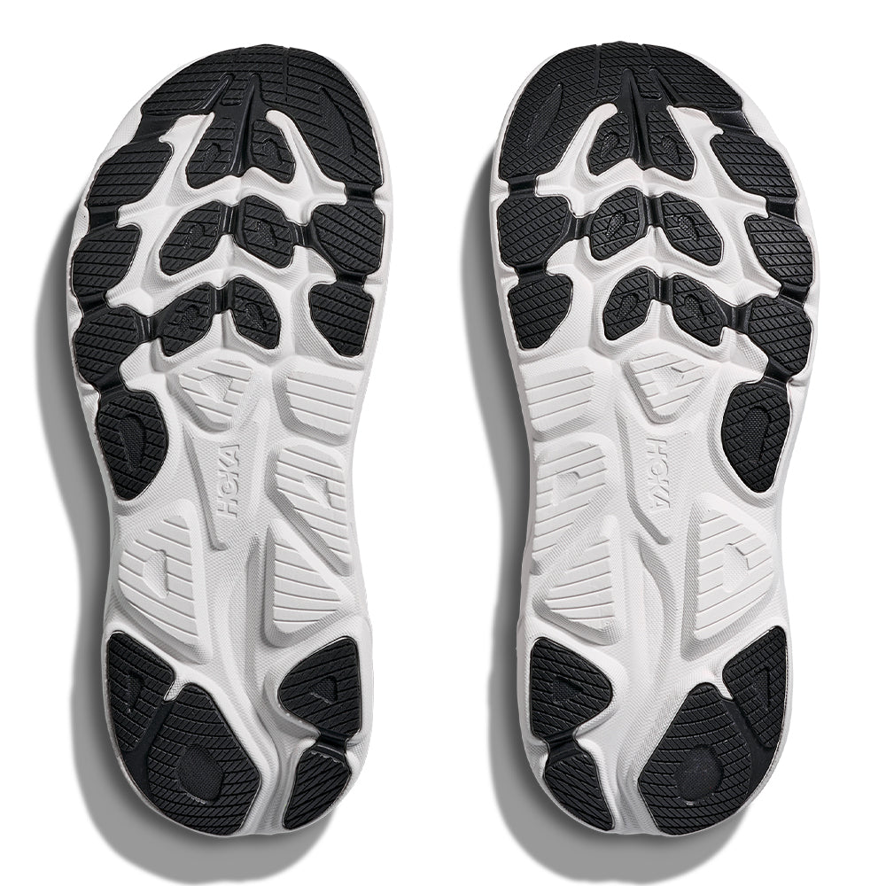 Hoka Women's Clifton 10 - BlackToe Running#colour_sea-glass-neon-flame