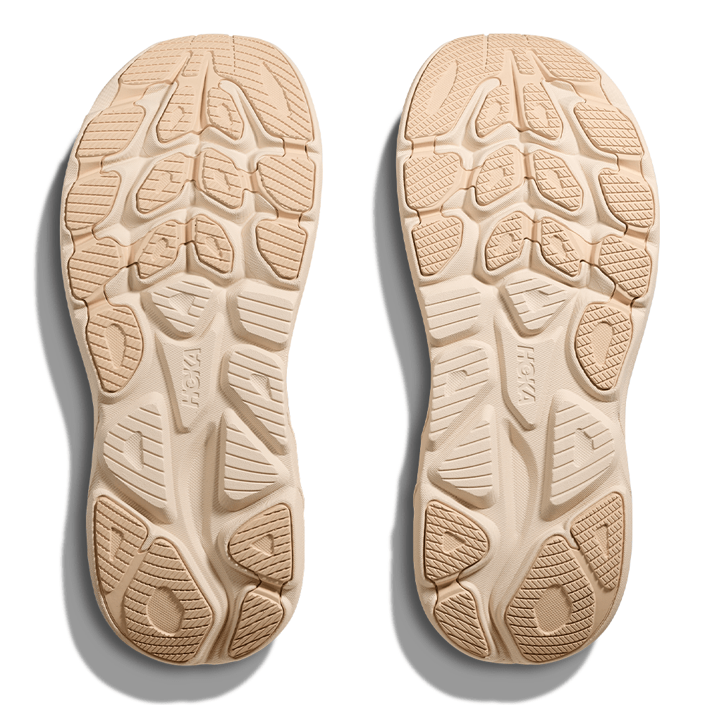 Hoka Women's Clifton 10 - BlackToe Running#colour_vanilla-birch