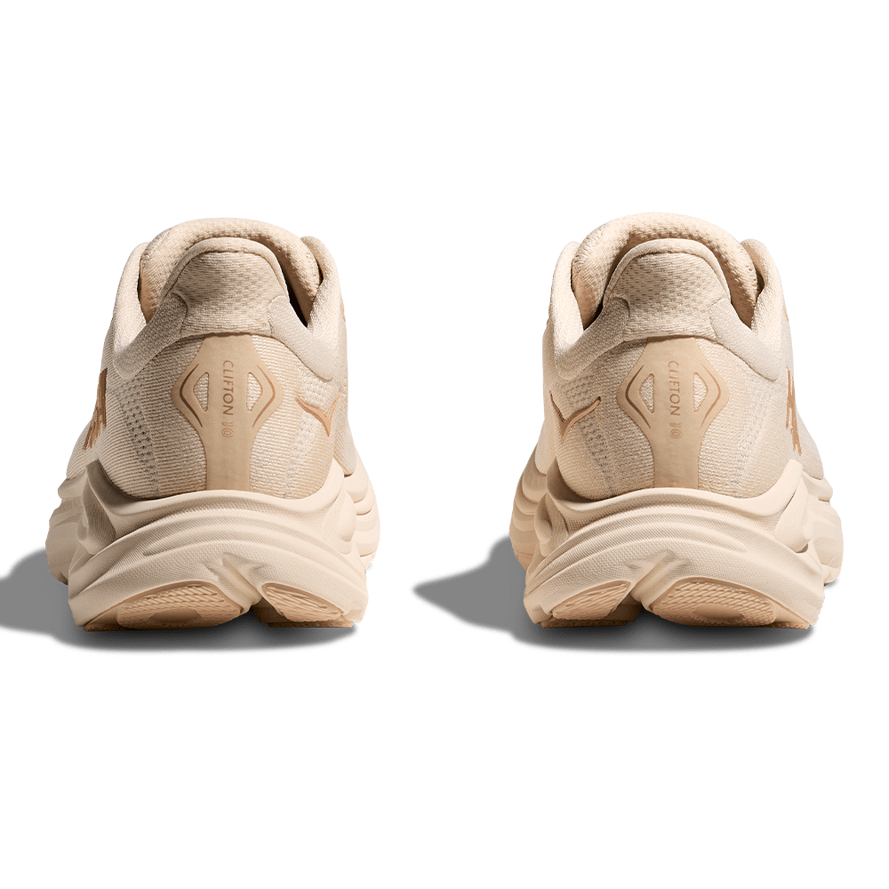 Hoka Women's Clifton 10 - BlackToe Running#colour_vanilla-birch