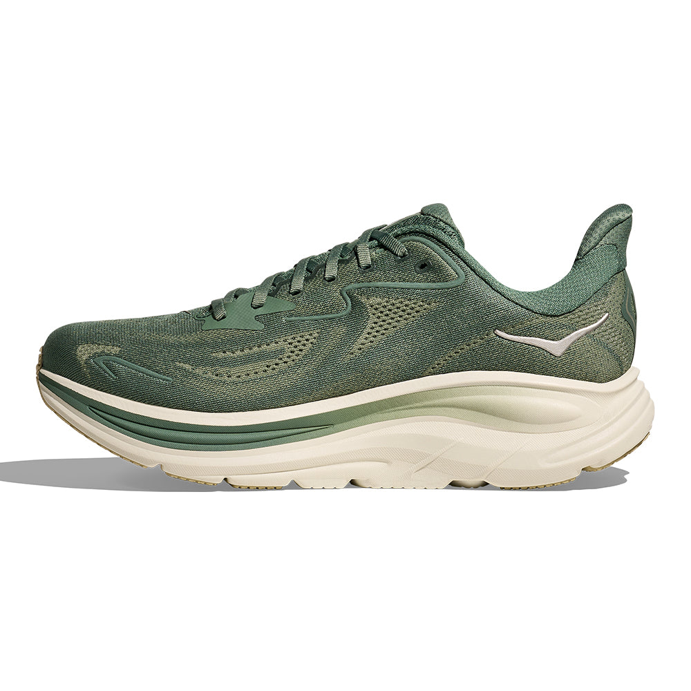 Hoka Men's Clifton 10 - BlackToe Running#colour_fern-truffle-salt
