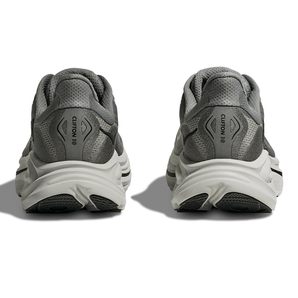 Hoka Men's Clifton 10 - BlackToe Running#colour_galactic-grey-asteroid