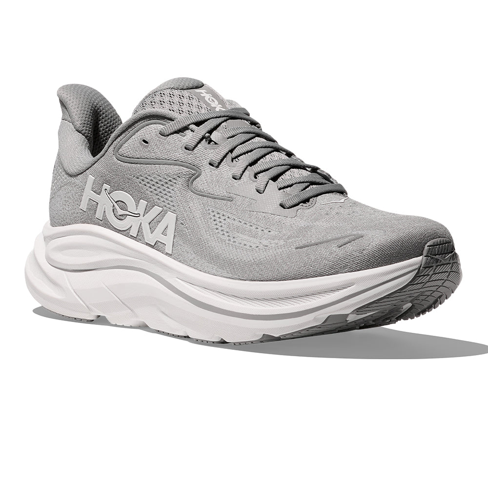 Hoka Men's Clifton 10 - BlackToe Running#colour_stellar-grey-stardust