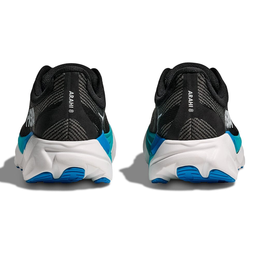 Hoka Men's Arahi 8 - BlackToe Running#colour_black-skyward-blue