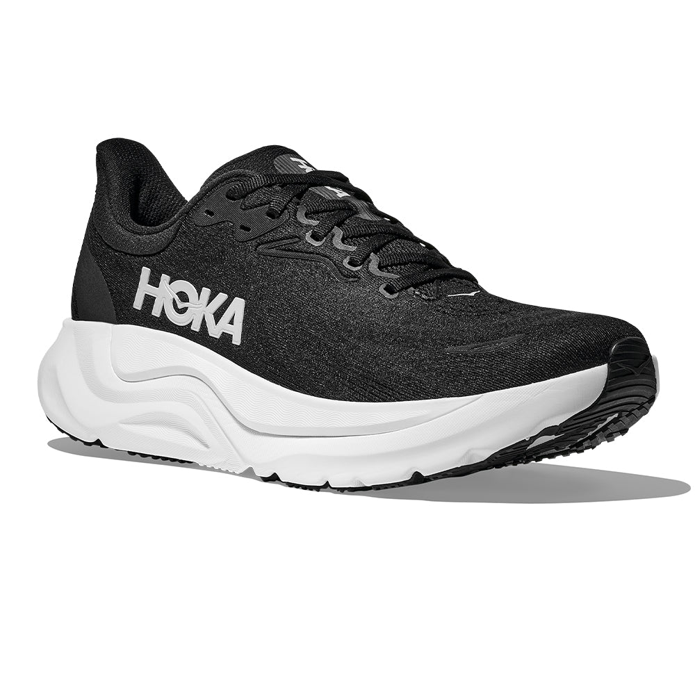 Hoka Men's Arahi 8 - BlackToe Running#colour_black-white