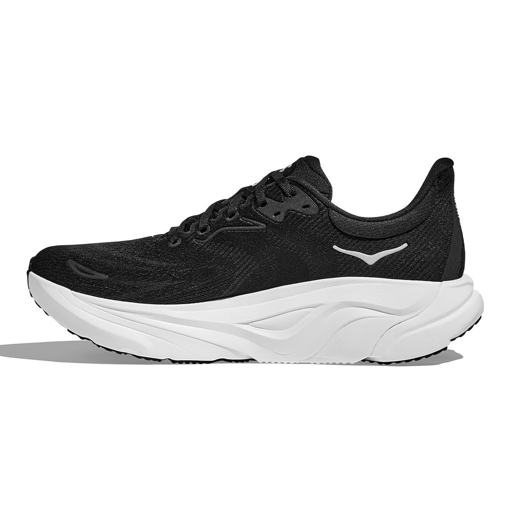Hoka Women's Arahi 8 - BlackToe Running#colour_black-white