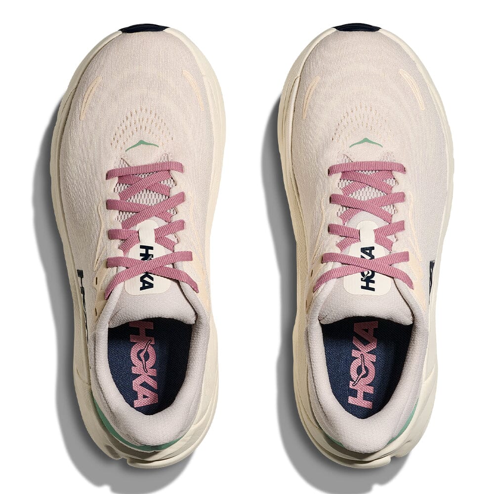 Hoka Women's Arahi 8 - BlackToe Running#colour_rose-cream-alabaster