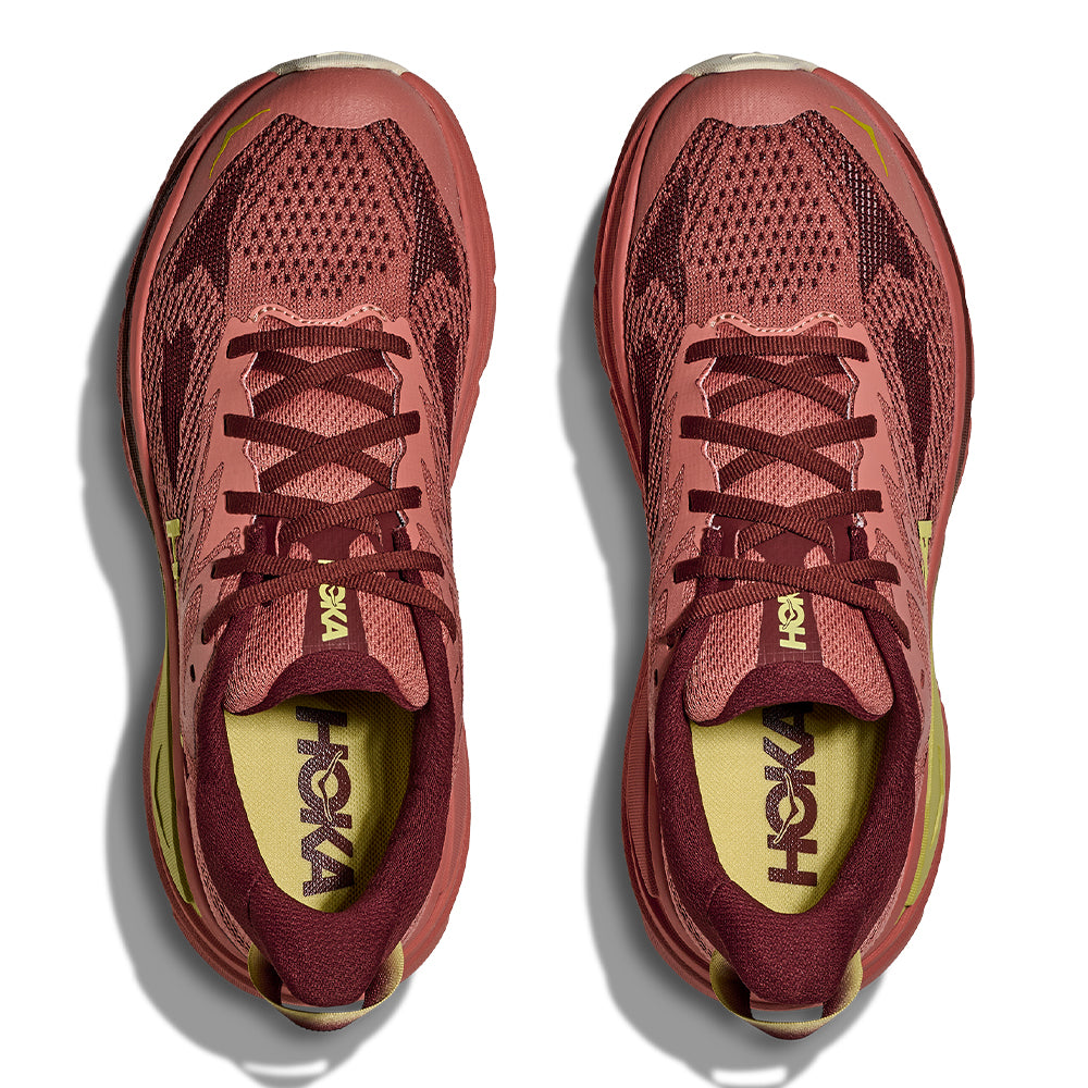Hoka Women's Challenger 8 - BlackToe Running#colour_blush-dark-cedar