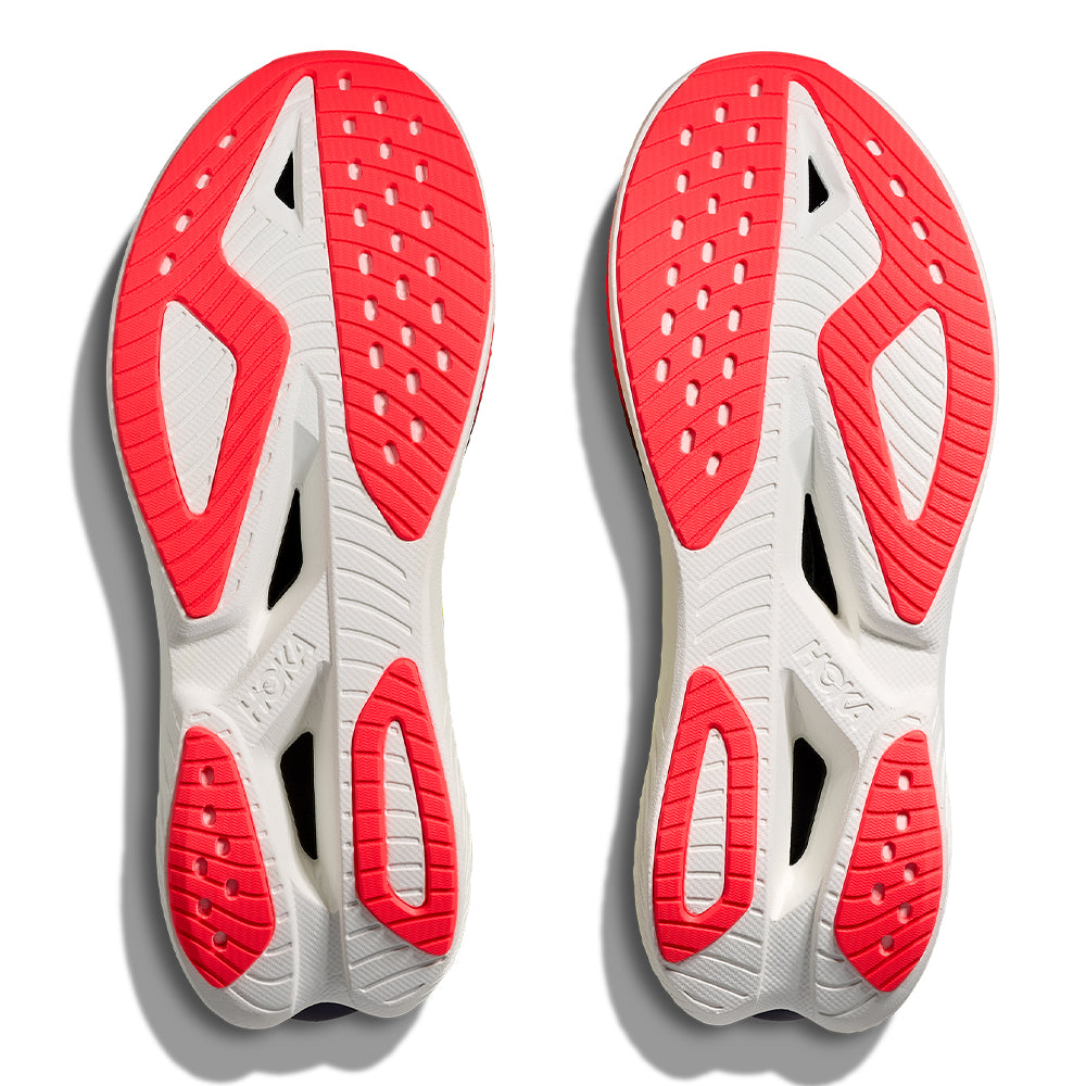 Hoka Men's Mach X 3 - BlackToe Running#colour_neon-yuzu-squid-ink