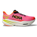 Hoka Women's Mach X 3 - BlackToe Running#colour_neon-rose-neon-tangerine
