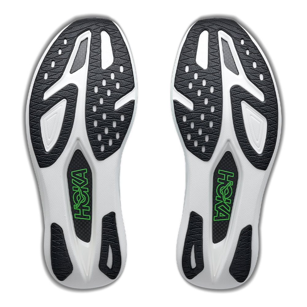 Hoka Rocket X 3 - BlackToe Running#colour_frost-electric-lime
