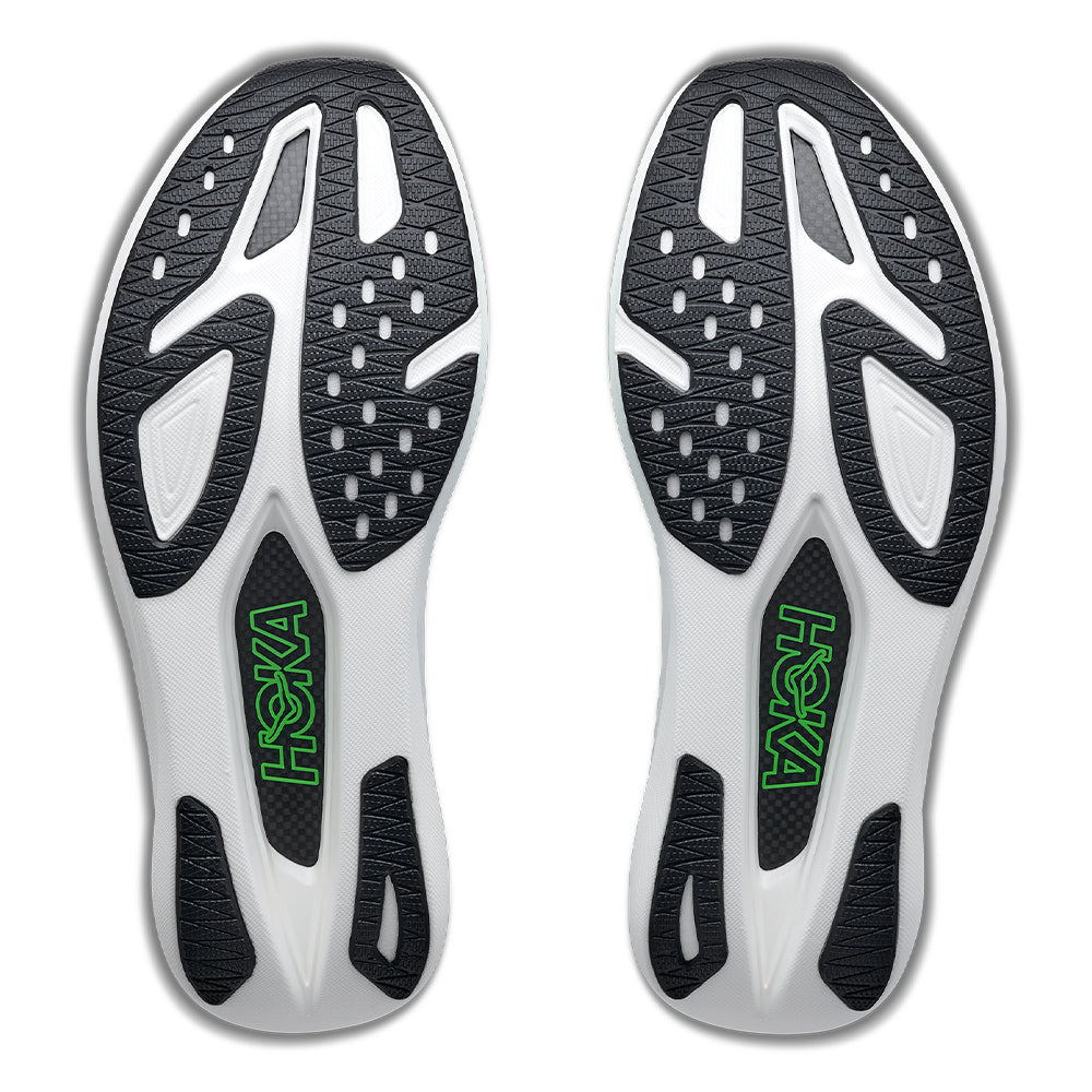 Hoka Cielo X1 3.0 - BlackToe Running#colour_frost-electric-lime