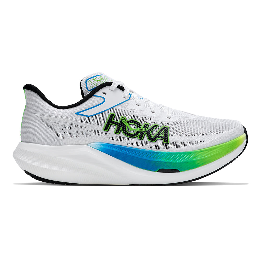 Hoka Cielo X1 3.0 - BlackToe Running#colour_frost-electric-lime