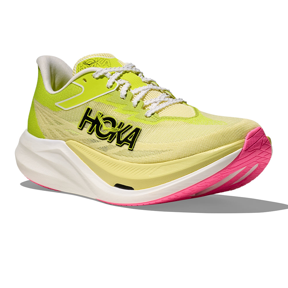 Hoka Rocket X 3 - BlackToe Running#colour_sunlight-neon-hoka-citrus