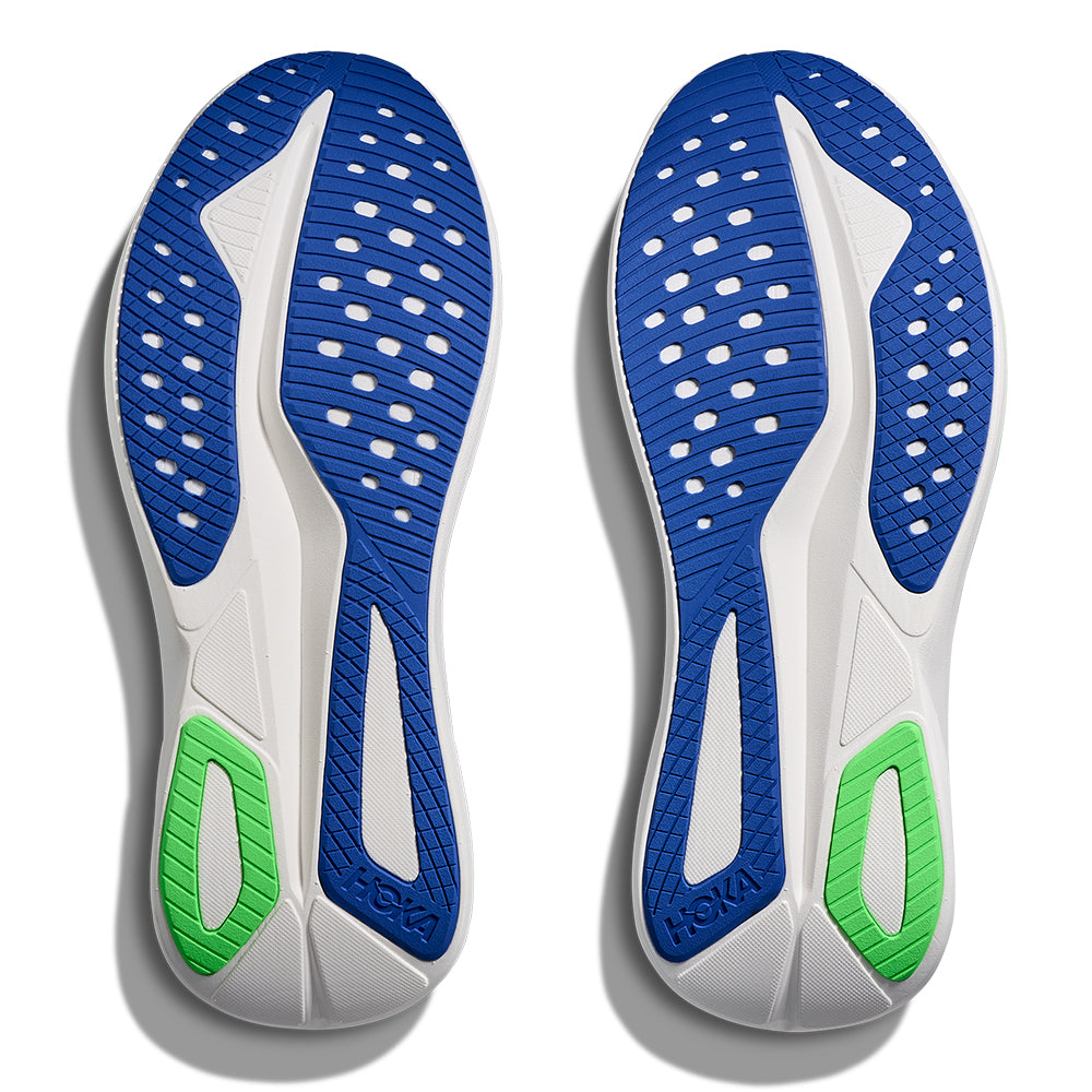 Hoka Men's Mach 7 - BlackToe Running#colour_cobalt-blue-neon-green