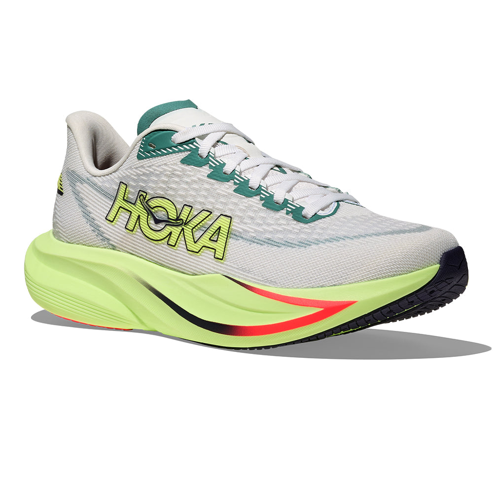 Hoka Men's Mach 7 - BlackToe Running#colour_frost-neon-yuzu