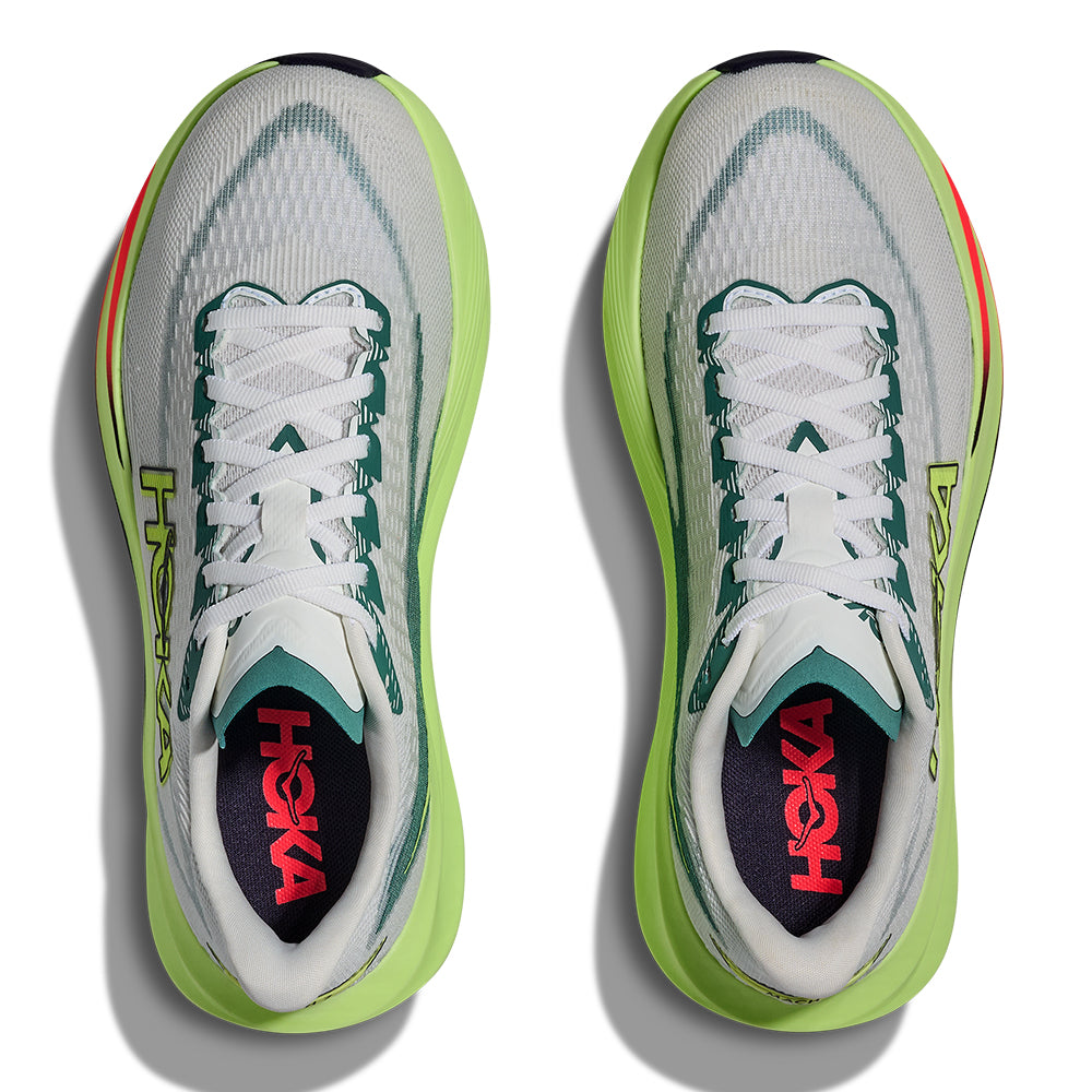 Hoka Men's Mach 7 - BlackToe Running#colour_frost-neon-yuzu