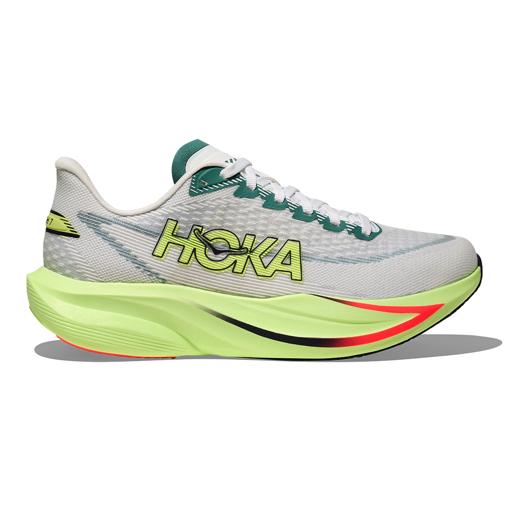 Hoka Men's Mach 7 - BlackToe Running#colour_frost-neon-yuzu