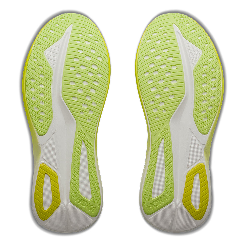 Hoka Men's Mach 7 - BlackToe Running#colour_neon-yuzu-hoka-citrus