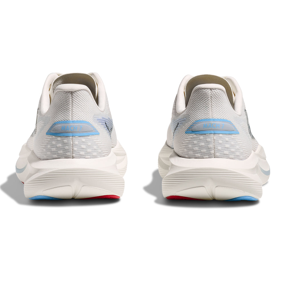 Hoka Women's Mach 7 - BlackToe Running#colour_alabaster-soaring-blue