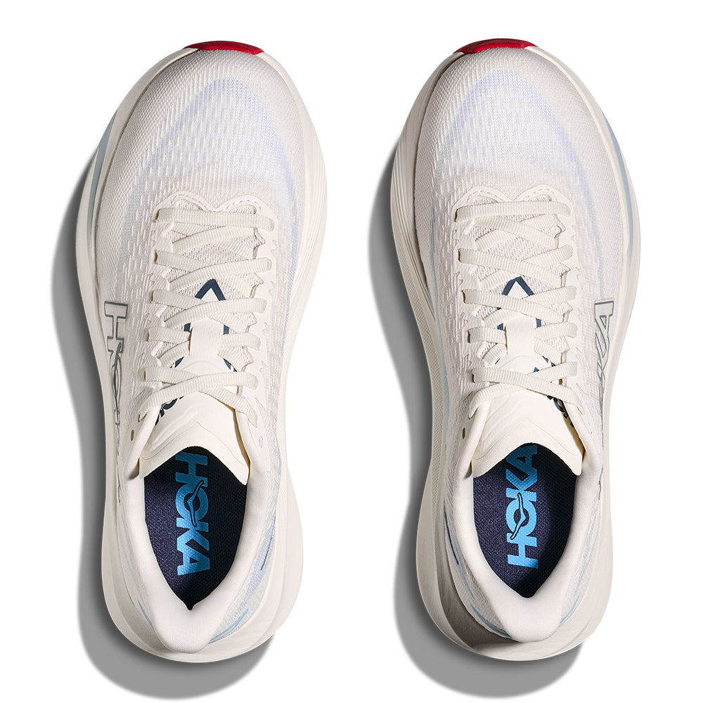 Hoka Women's Mach 7 - BlackToe Running#colour_alabaster-soaring-blue