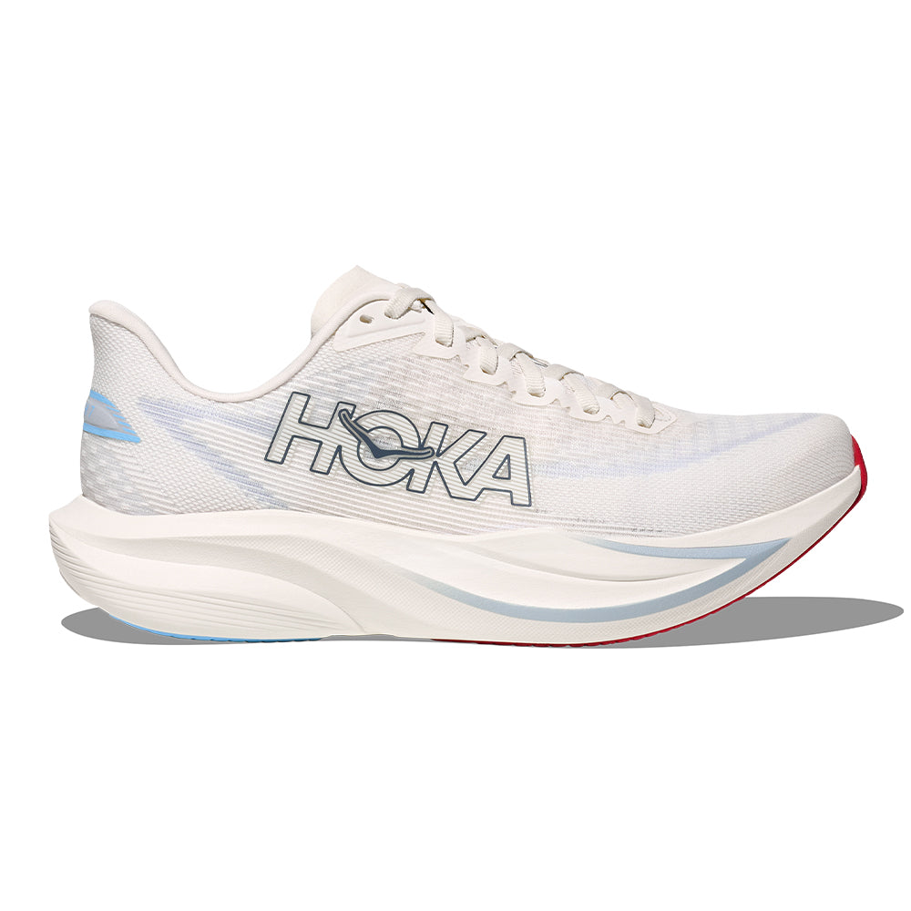 Hoka Women's Mach 7 - BlackToe Running#colour_alabaster-soaring-blue