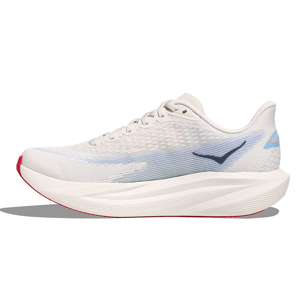Hoka Women's Mach 7 - BlackToe Running#colour_alabaster-soaring-blue