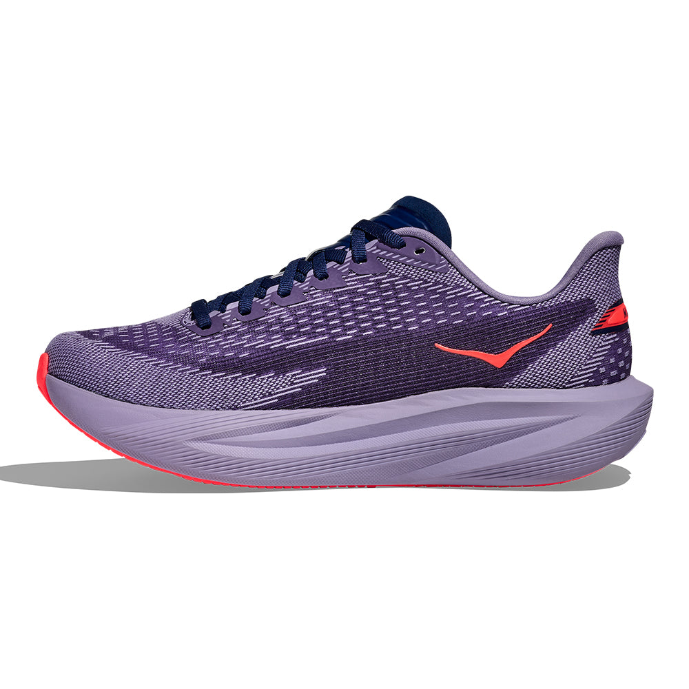 Hoka Women's Mach 7 - BlackToe Running#colour_berry-jam-berry-patch