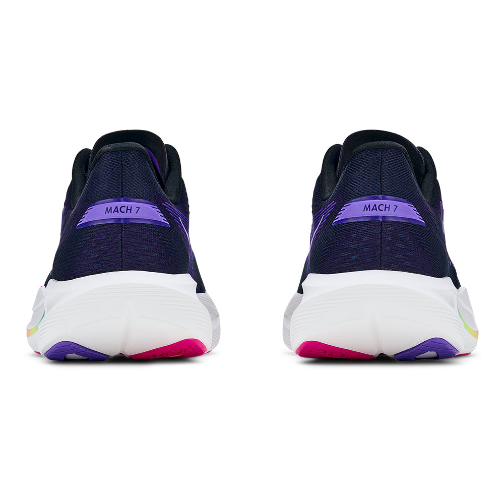 Hoka Women's Mach 7 - BlackToe Running#colour_carbon-black-cosmic-purple