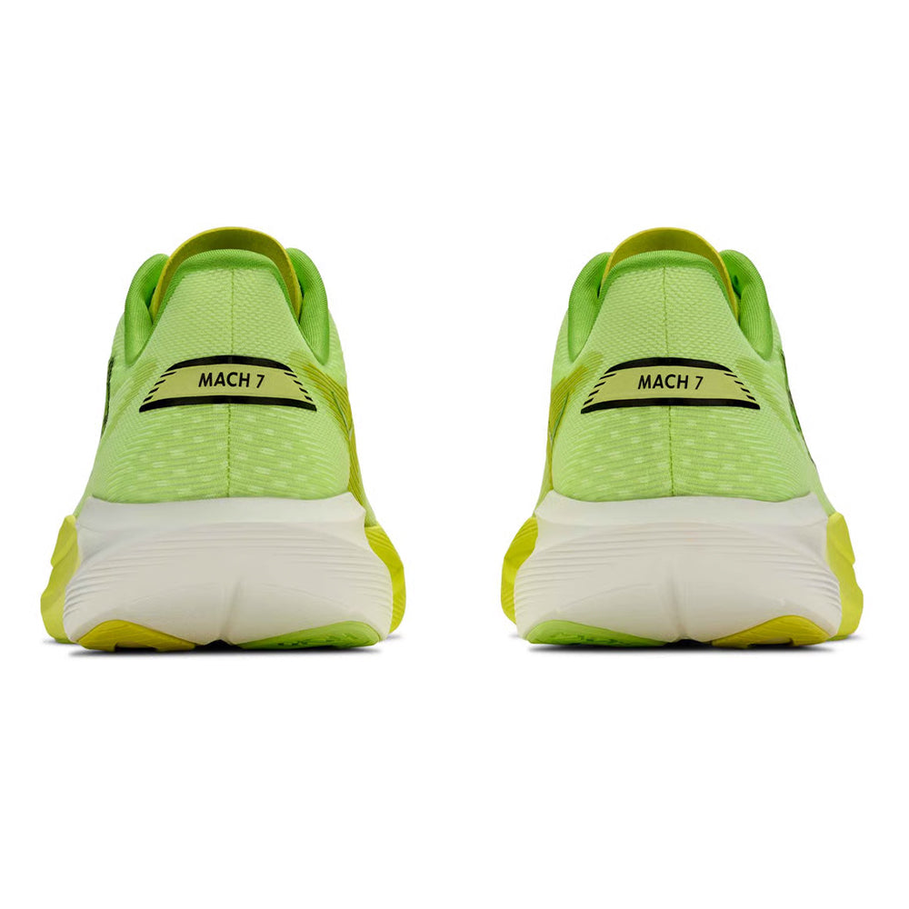 Hoka Women's Mach 7 - BlackToe Running#colour_neon-yuzu-hoka-citrus
