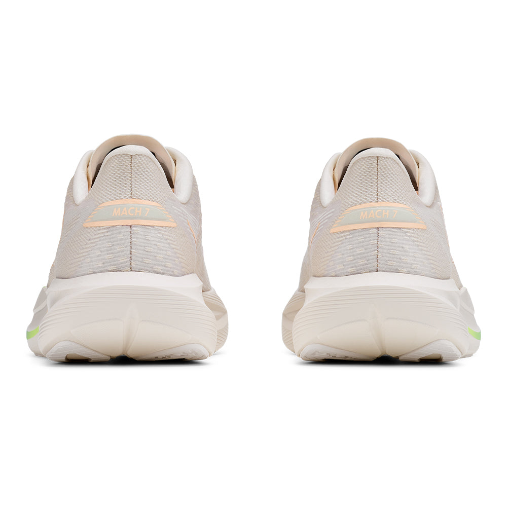 Hoka Women's Mach 7 - BlackToe Running#colour_oat-milk-alabaster