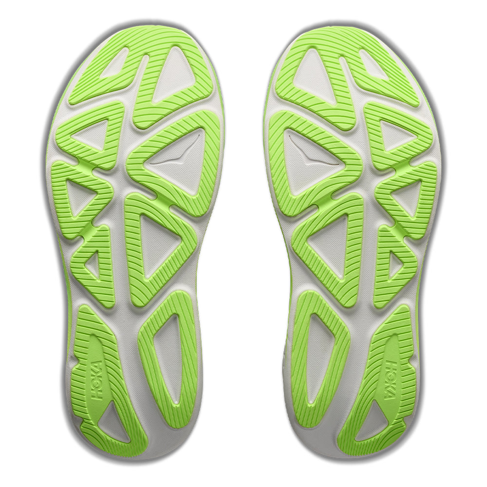 Hoka Men's Clifton Pro - BlackToe Running#colour_carbon-black-tart-apple