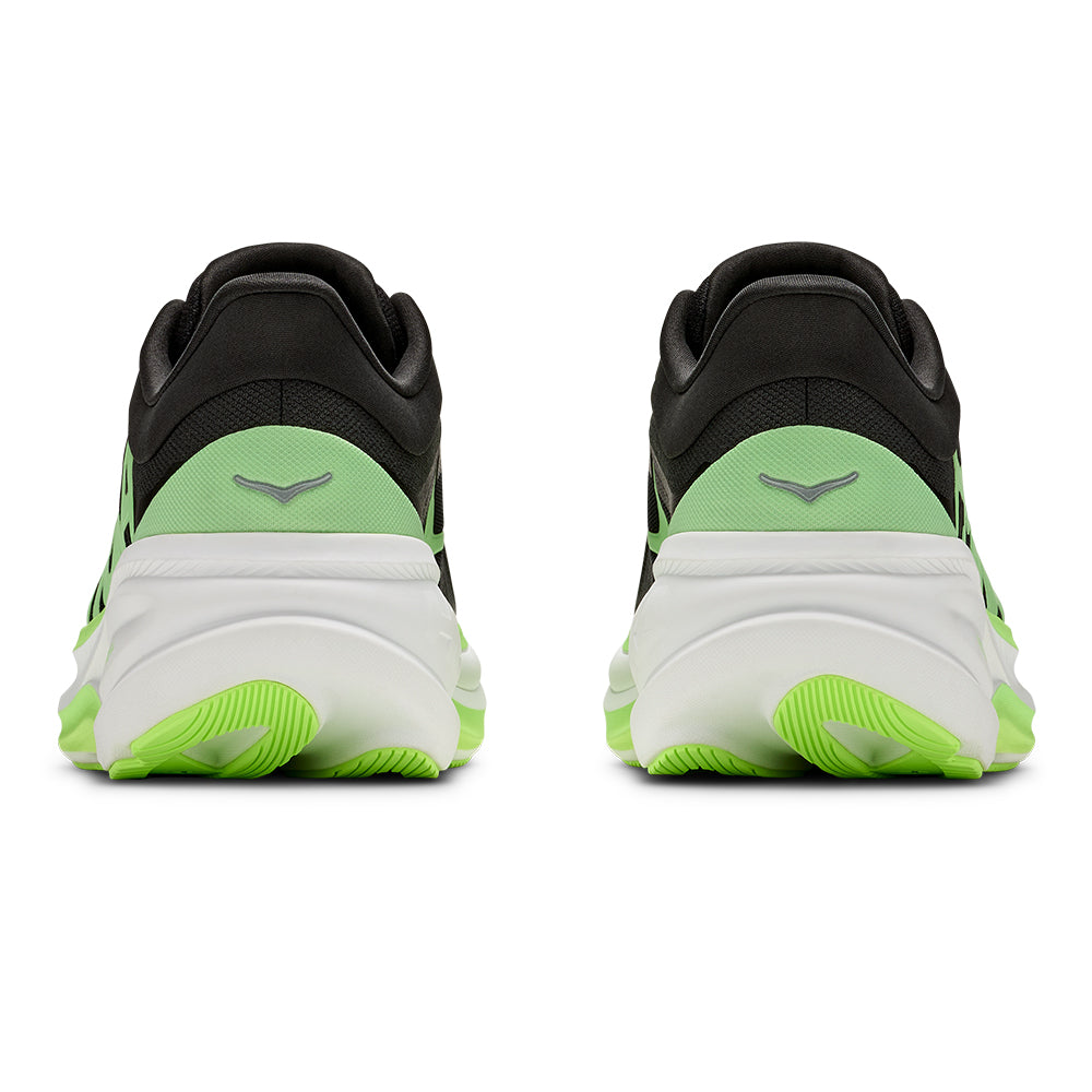 Hoka Men's Clifton Pro - BlackToe Running#colour_carbon-black-tart-apple