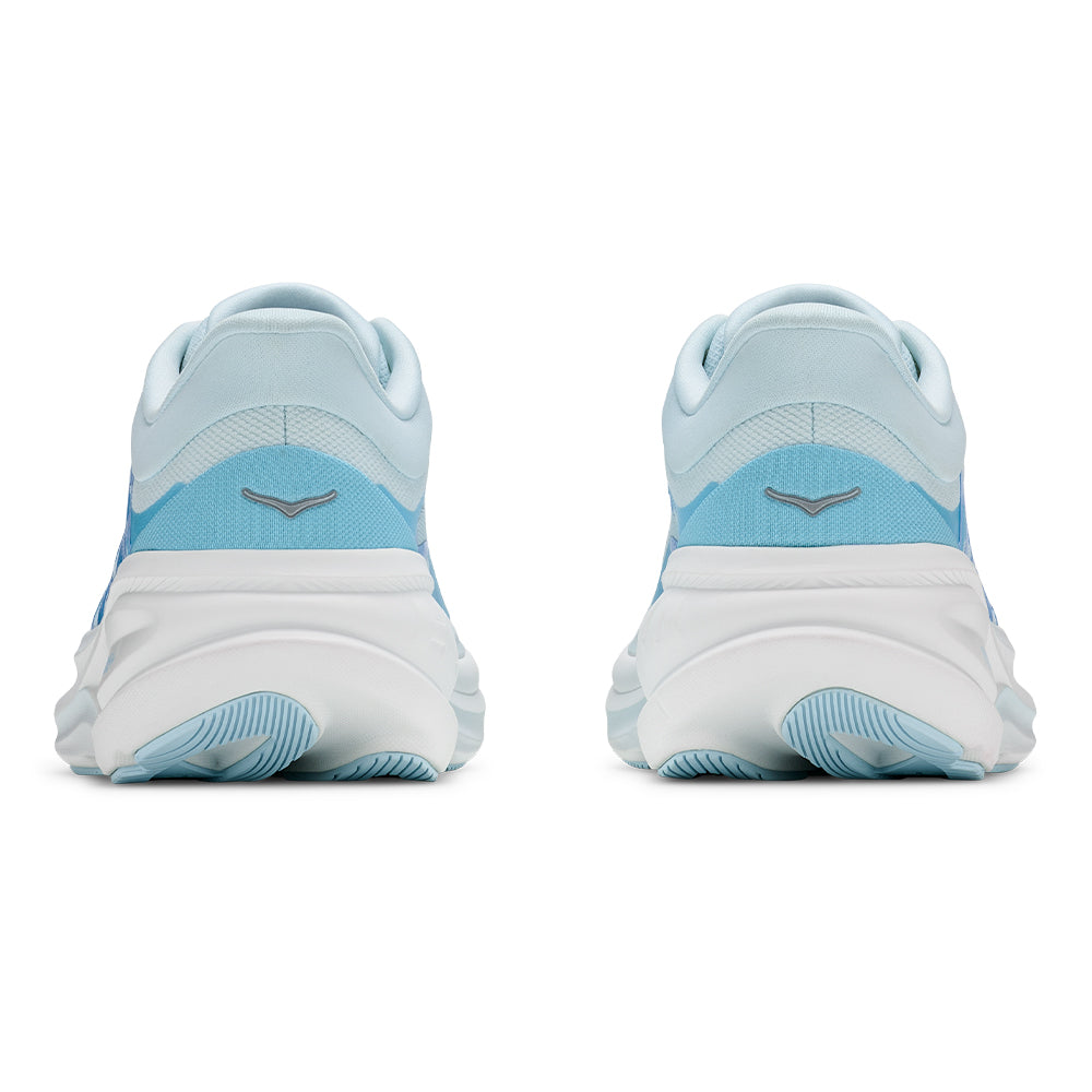 Hoka Women's Clifton Pro - BlackToe Running#colour_glimmering-blue-soaring-blue