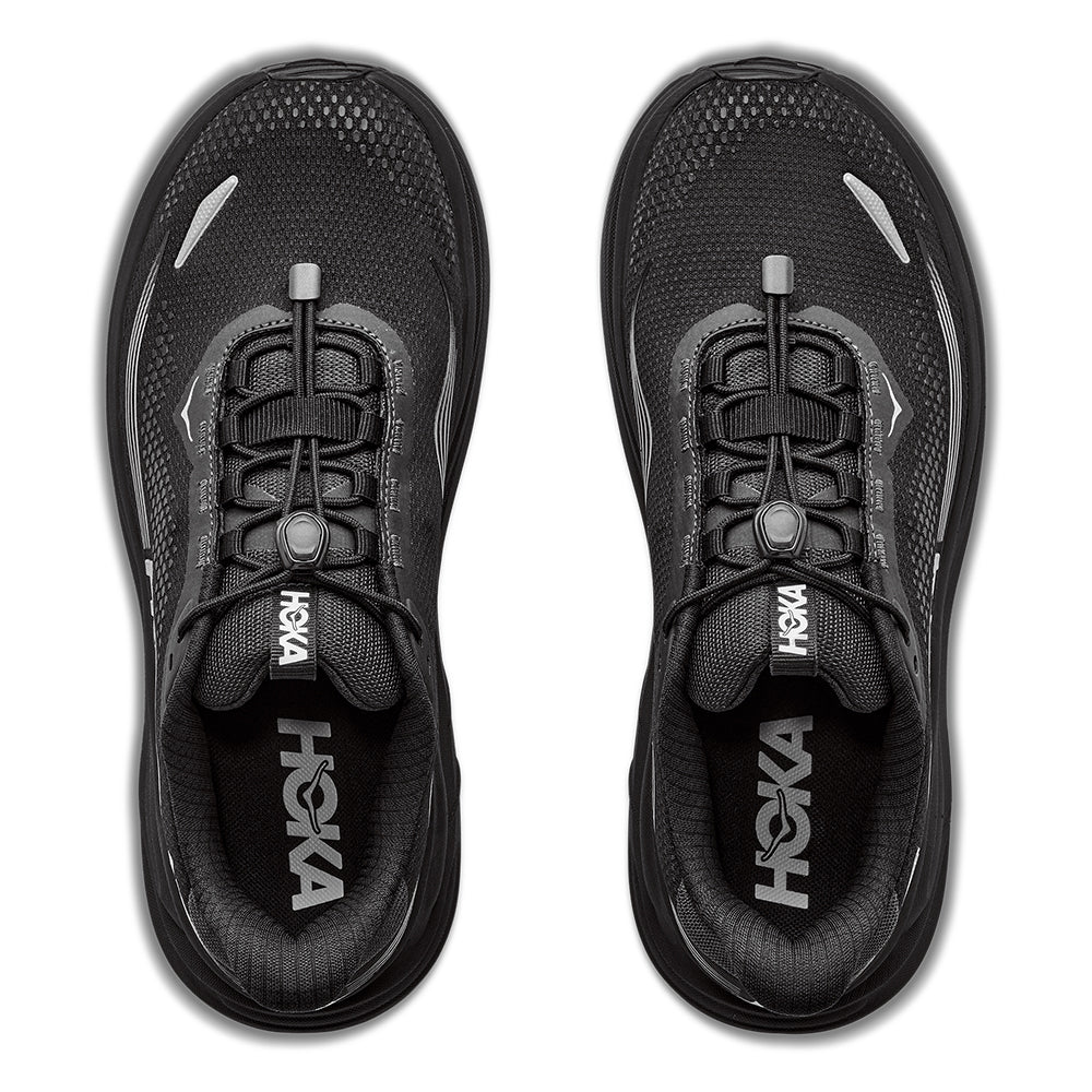 Hoka Men's Clifton 11 GTX - BlackToe Running#colour_black-black