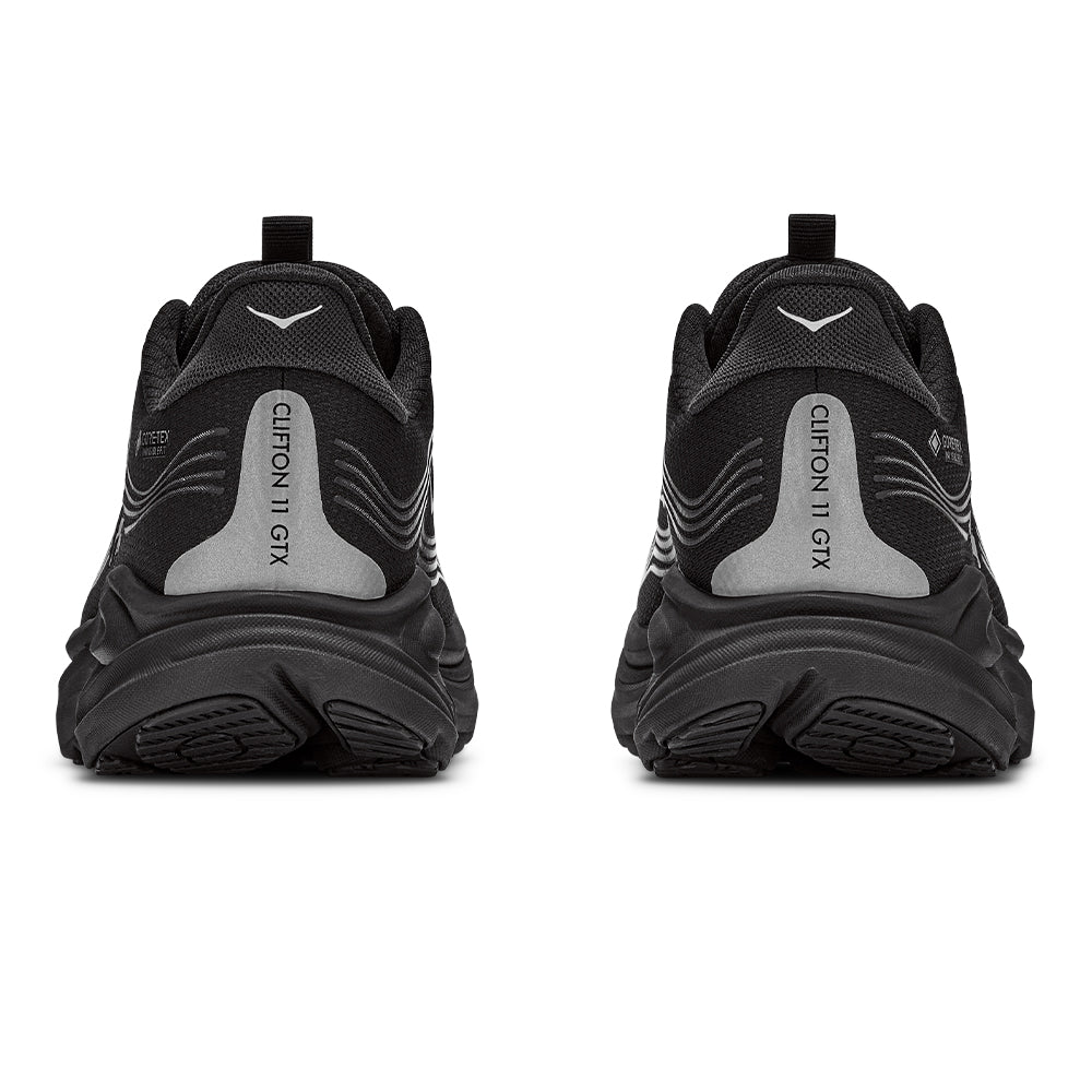 Hoka Women's Clifton 11 GTX - BlackToe Running#colour_black-black