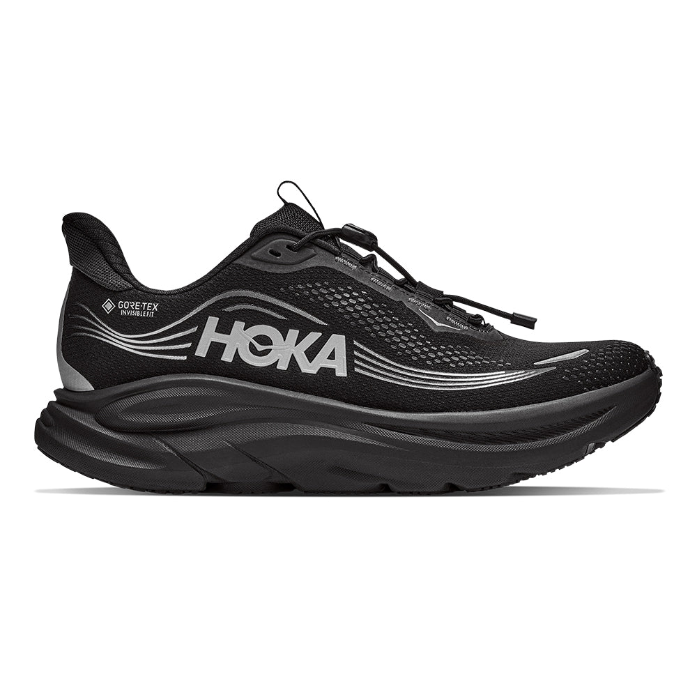 Hoka Women's Clifton 11 GTX - BlackToe Running#colour_black-black
